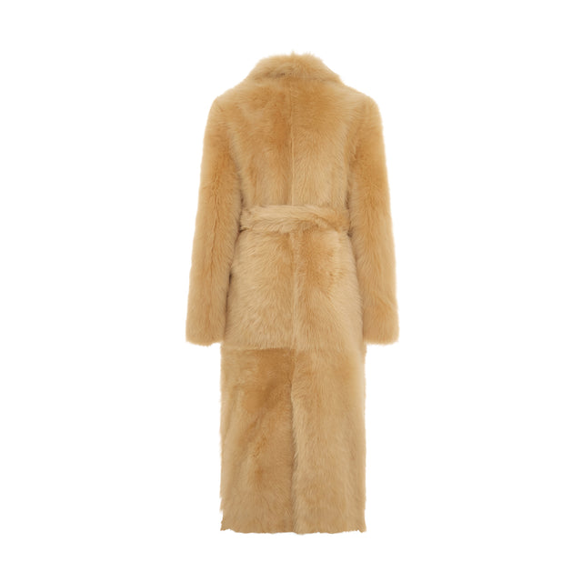 Bathrobe Style Furcoat