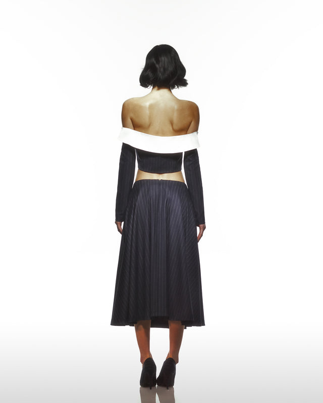 A Line Lady Skirt With Pockets